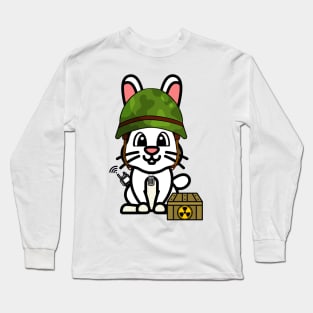 Army Rabbit Long Sleeve T-Shirt